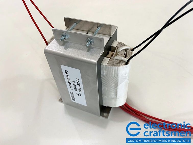 High Voltage Transformer 7500–9400Vac output (EC Custom Model 220034)